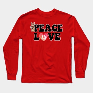 Peace and Love Long Sleeve T-Shirt